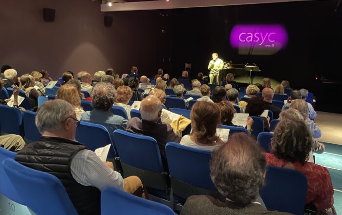 Clausura del curso de ópera universos líricos en CASYC, Santander
