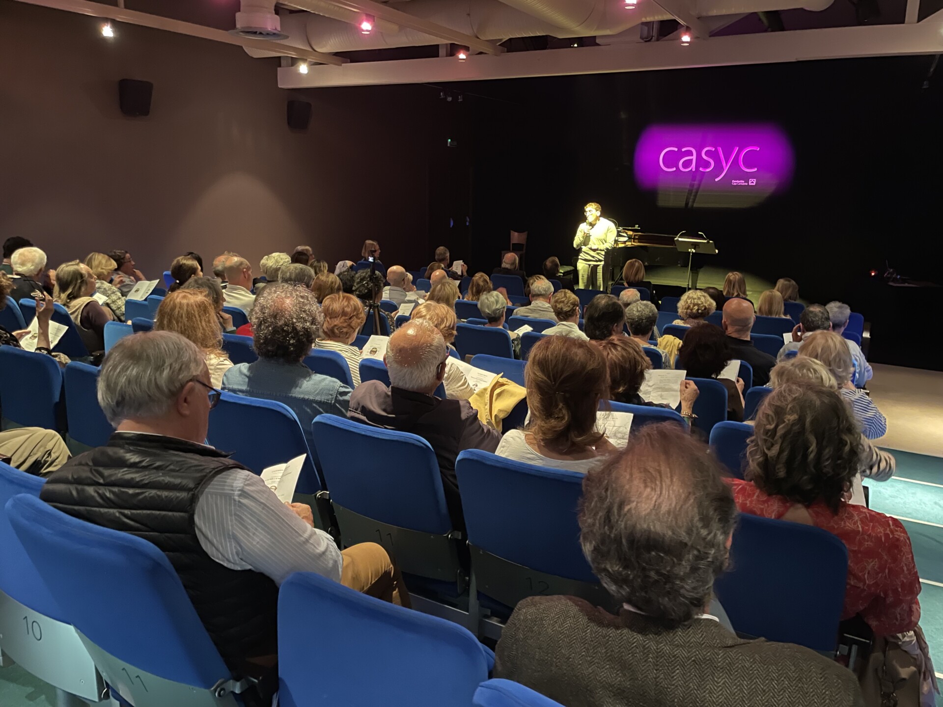 Clausura del curso de ópera universos líricos en CASYC, Santander